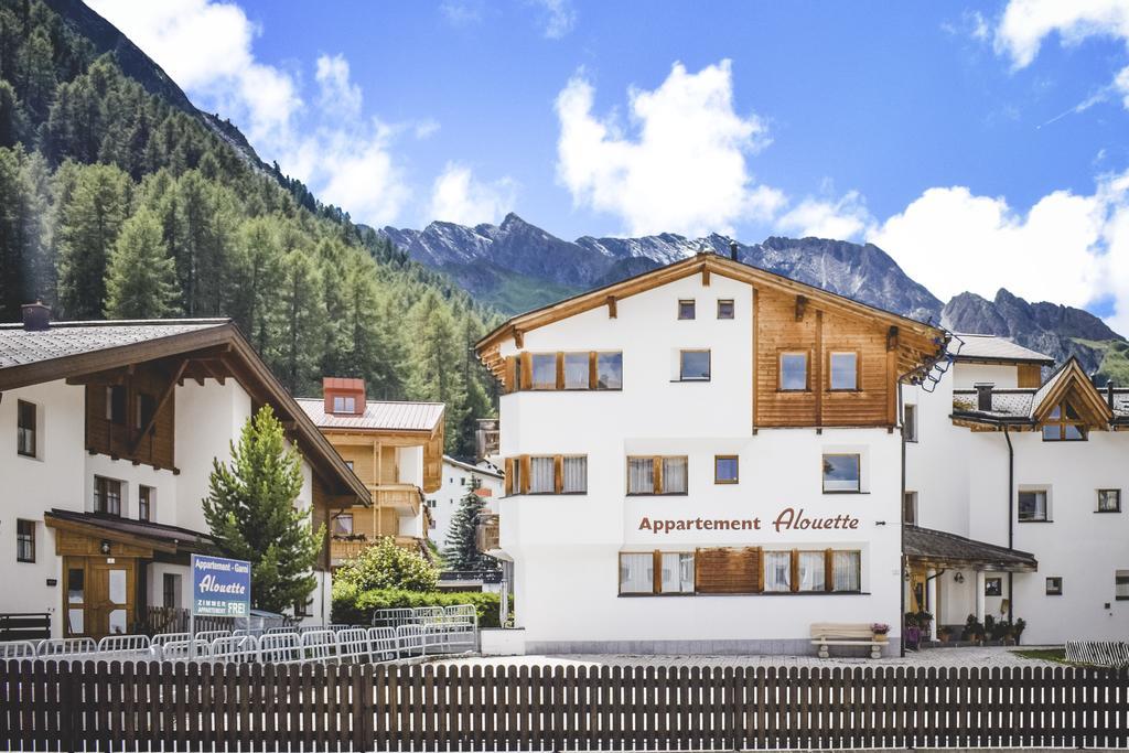 Apartment Alouette Samnaun Exteriér fotografie